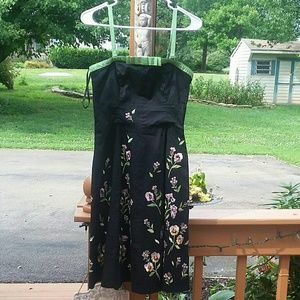 Anthropologie floral dress